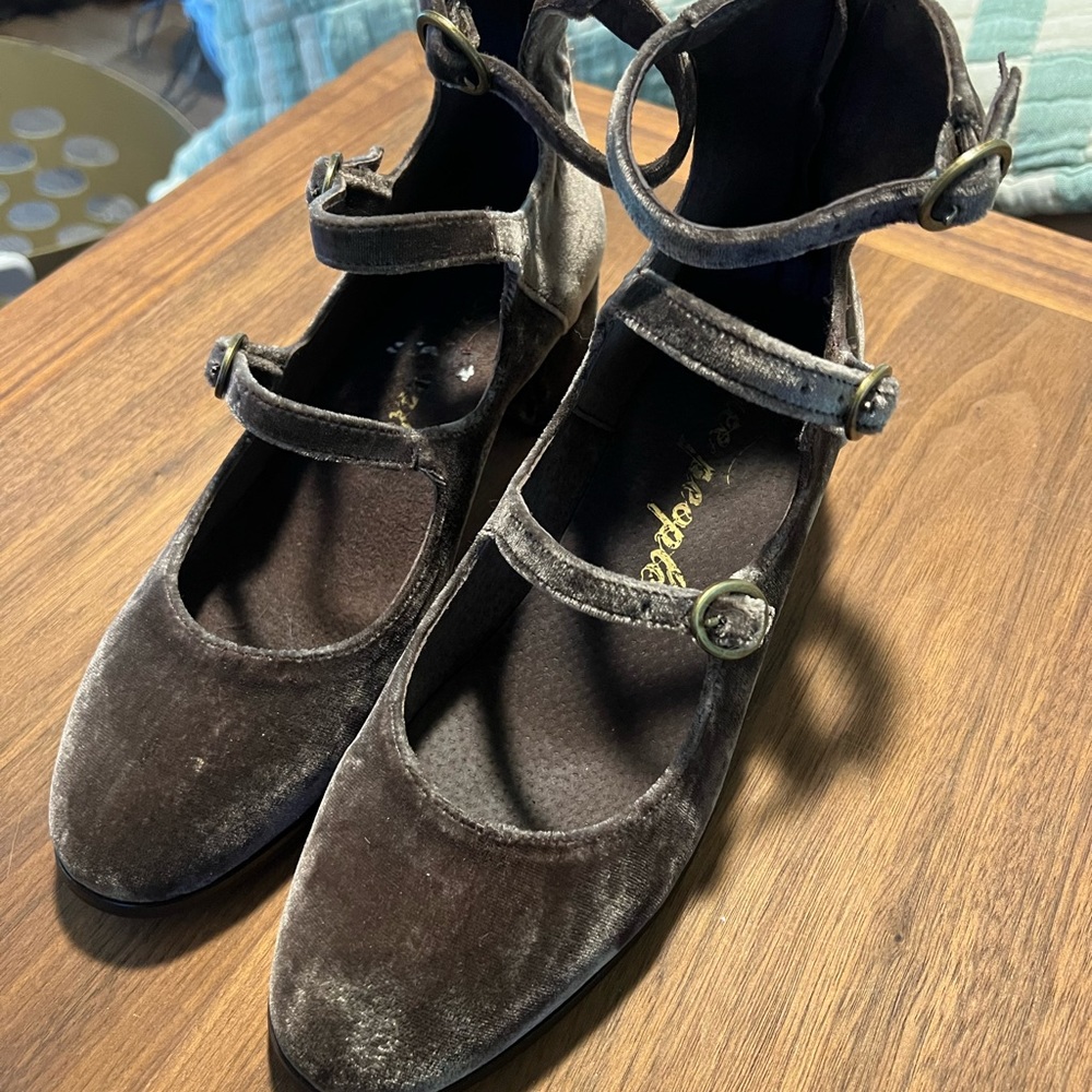 Free People Strappy Maryjanes